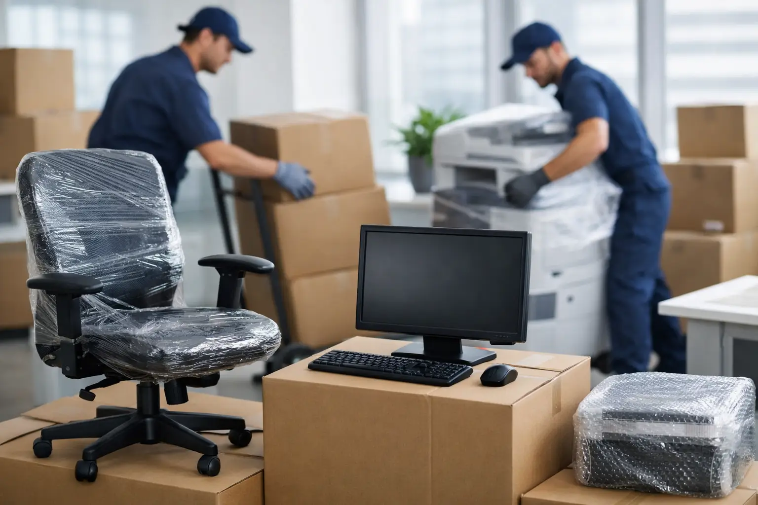 How to Move Office Equipment Safely