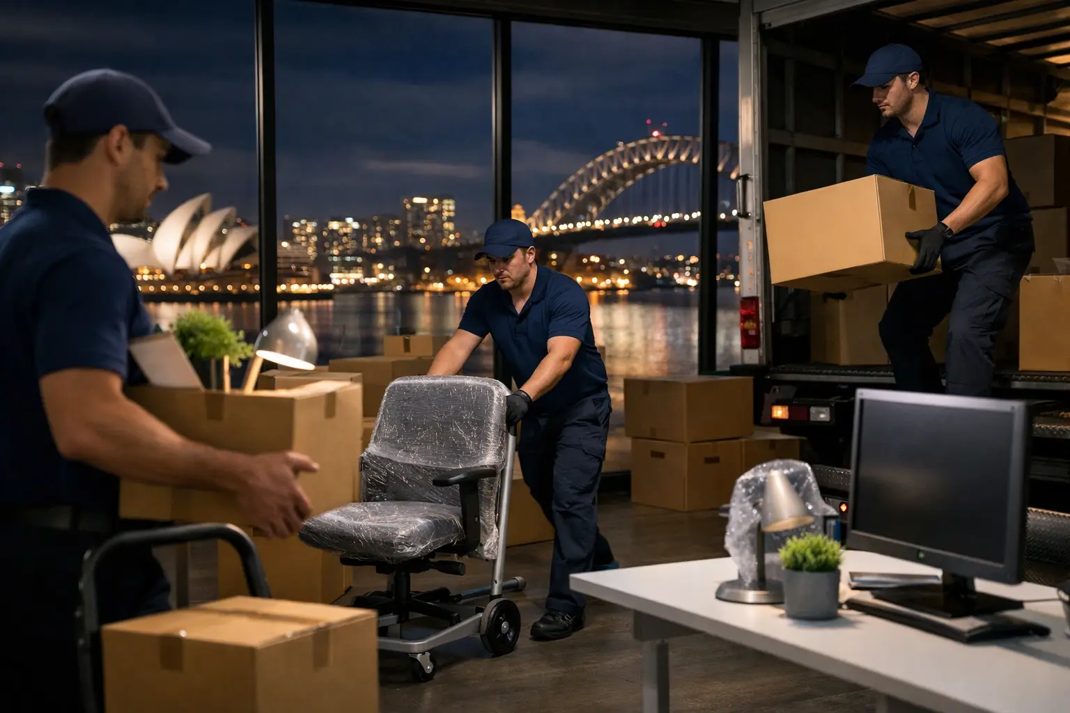 Commercial Movers After Hours for Sydney Offices