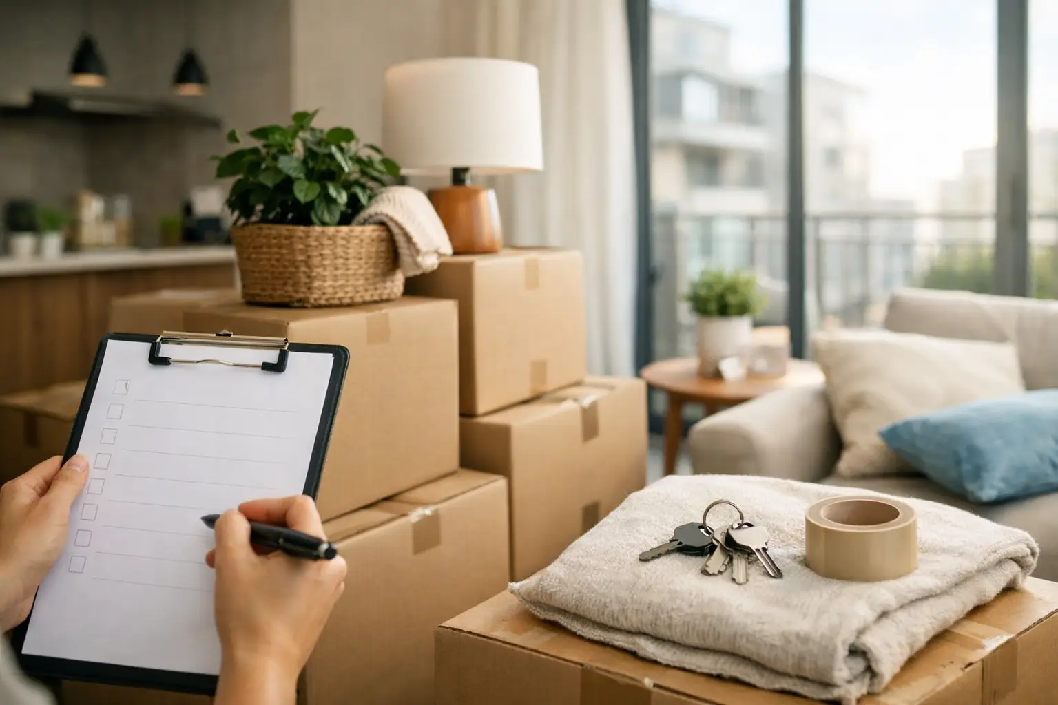 Moving Into Apartment Checklist for a Calm Start