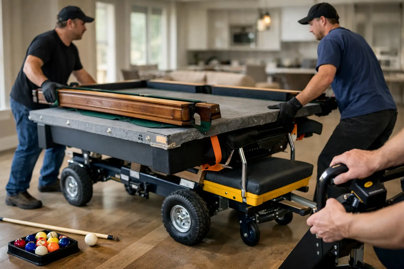 Pool Table Removals Without the Heavy Lifting